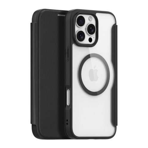 DuxDucis - Magsafe Case - Skin X Pro Series - For iPhone 16 Pro - Black