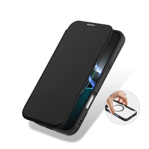 DuxDucis - Magsafe Case - Skin X Pro Series - For iPhone 16 Pro - Black