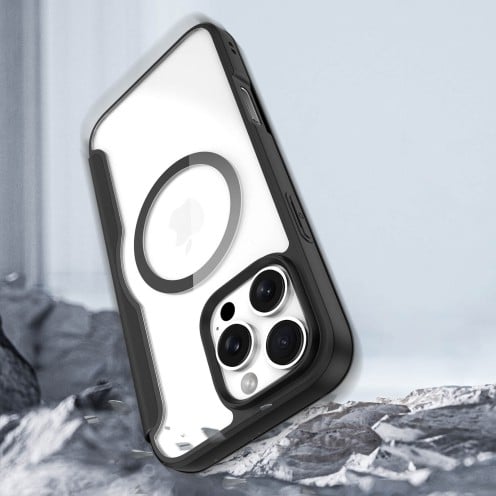 DuxDucis - Magsafe Case - Skin X Pro Series - For iPhone 16 Pro - Black
