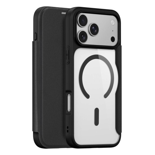 DuxDucis - Magsafe Case - Skin X Pro Series - For iPhone 17 Pro - Black DuxDucis - Magsafe Case - Skin X Pro Series - For iPhone 17 Pro - Black