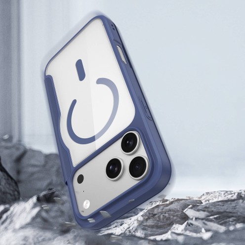 DuxDucis - Magsafe Case - Skin X Pro Series - For iPhone 17 Pro - Blue