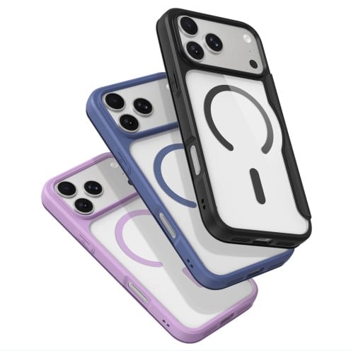 DuxDucis - Magsafe Case - Skin X Pro Series - For iPhone 17 Pro - Pink/Purple
