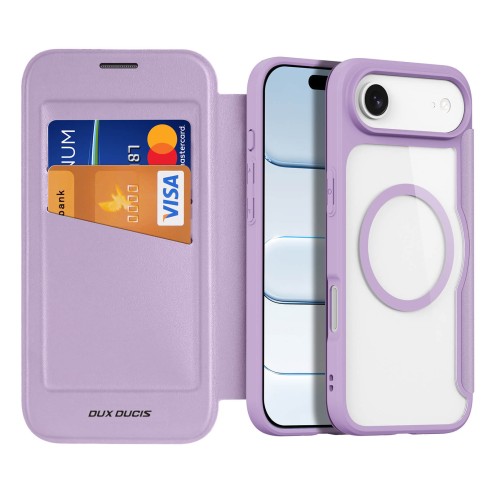 DuxDucis - Magsafe Case - Skin X Pro Series - For iPhone Air - Pink / Purple