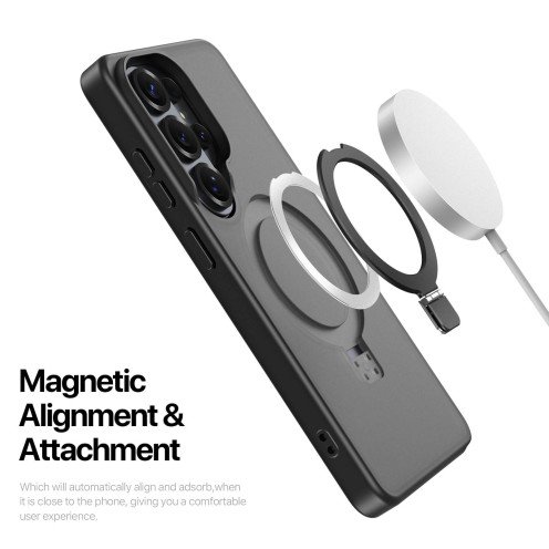DuxDucis - Magsafe Case - Yind Series - For Samsung Galaxy S26 Ultra - SM-S948 - Black DuxDucis - Magsafe Case - Yind Series - For Samsung Galaxy S26 Ultra - SM-S948 - Black