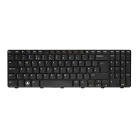 For Dell Inspiron - 15 / 15R-M5010 / N5010 - Replacement Laptop Keyboard - UK Layout - Black (0433XP)