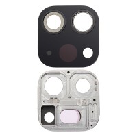 For iPad Pro 11 2nd Gen (2020) - Pro 11 3rd Gen (2021) - Pro 12.9 4th Gen (2020) - Pro 12.9 5th Gen (2021) - Rear Camera Lens With Bracket