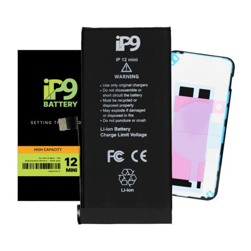 For iPhone 12 Mini - Battery Replacement - 2450 mAh - iP9 - High Capacity
