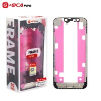 For iPhone 12 Mini - Touch Screen Frame Bezel With Adhesive - G+OCA - 10 Pack
