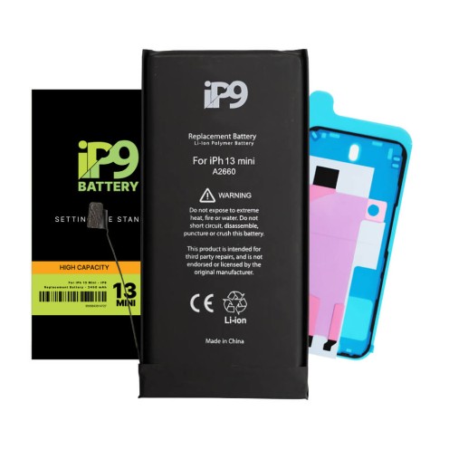 For iPhone 13 Mini - Battery Replacement - 2450 mAh - IP9 - High Capacity