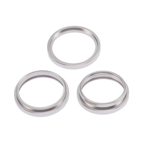 For iPhone 14 Pro - 14 Pro Max - Rear Camera Lens Bezel Only - Silver