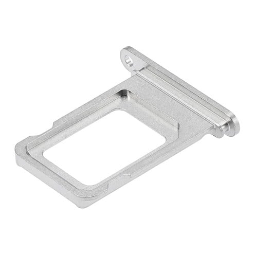 For iPhone 14 Pro - 14 Pro Max - SIM Card Tray - Dual SIM - Silver For iPhone 14 Pro - 14 Pro Max - SIM Card Tray - Dual SIM - Silver