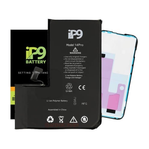 For iPhone 14 Pro - Battery Replacement - 3400 mAh - iP9 - High Capacity