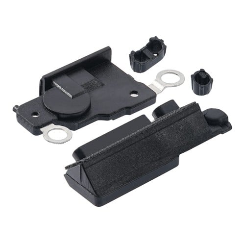 For iPhone 14 Pro - Loudspeaker & MIC Mesh - Space Black - 10 Pack