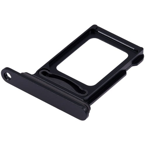 For iPhone 15 - 15 Plus - SIM Card Tray - Dual SIM - Black