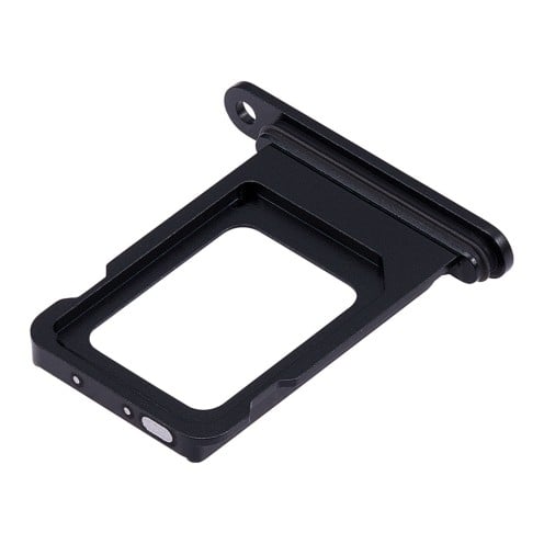 For iPhone 15 - 15 Plus - SIM Card Tray - Dual SIM - Black