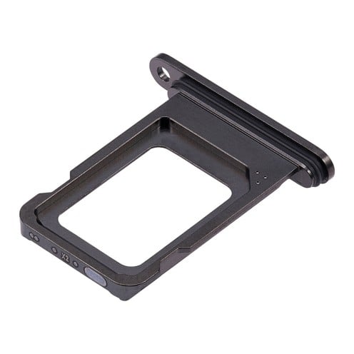 For iPhone 15 Pro - 15 Pro Max - SIM Card Tray - Single SIM - Black Titanium