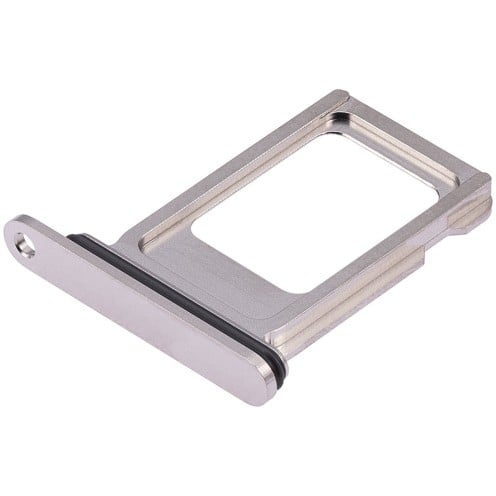 For iPhone 15 Pro - 15 Pro Max - SIM Card Tray - Single SIM - White Titanium