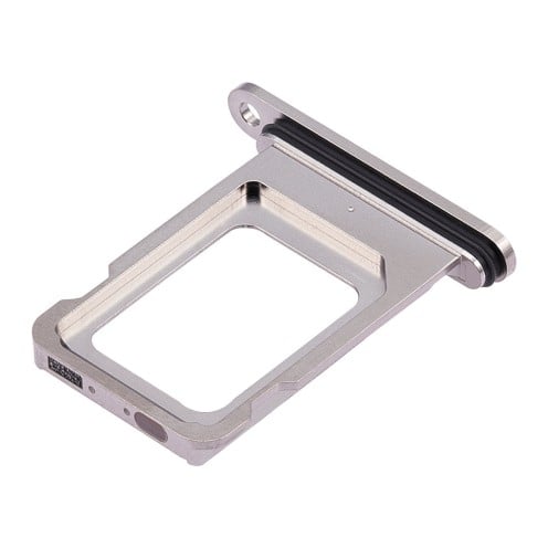 For iPhone 15 Pro - 15 Pro Max - SIM Card Tray - Single SIM - White Titanium