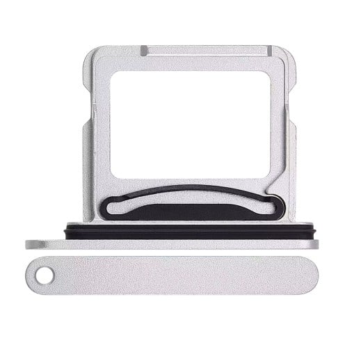 For iPhone 16 - 16 Plus - SIM Card Tray - Dual SIM - White For iPhone 16 - 16 Plus - SIM Card Tray - Dual SIM - White