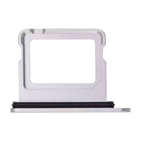 For iPhone 16 - 16 Plus - SIM Card Tray - Dual SIM - White For iPhone 16 - 16 Plus - SIM Card Tray - Dual SIM - White