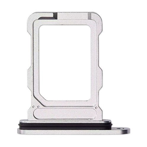 For iPhone 16 Pro - 16 Pro Max - SIM Card Tray - Dual SIM - White Titanium