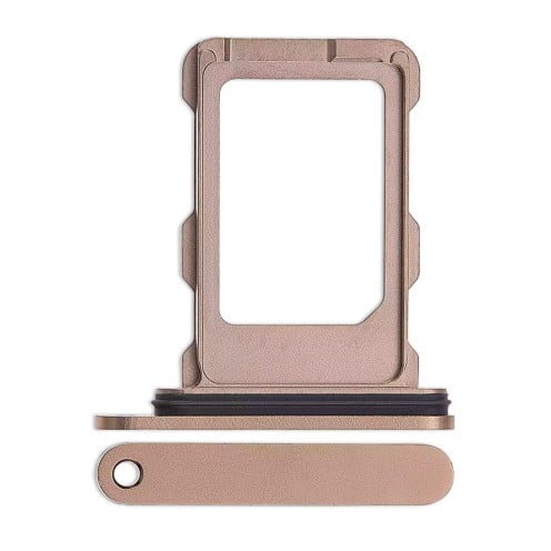 For iPhone 16 Pro - 16 Pro Max - SIM Card Tray - Single SIM - Dessert Titanium