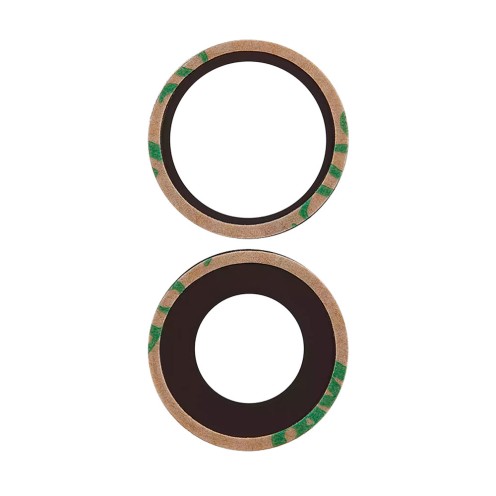 For iPhone 16 - 16 Plus - Rear Camera Lens With Adhesive - 2 Pieces - Sapphire Glass