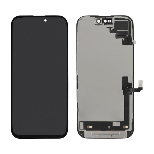 For iPhone 16 - Screen Assembly With Paired Sensor Flex - Refurbished