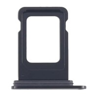 For iPhone 16e - SIM Card Tray - Single SIM - Black - Aftermarket
