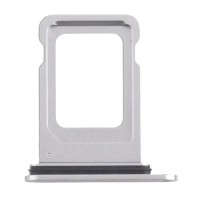 For iPhone 16e - SIM Card Tray - Single SIM - White - Aftermarket