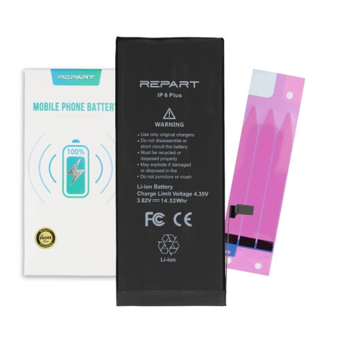 For iPhone 6 Plus - Battery Replacement High Capacity - 3800mAh - REPART PRIME For iPhone 6 Plus - Battery Replacement High Capacity - 3800mAh - REPART PRIME