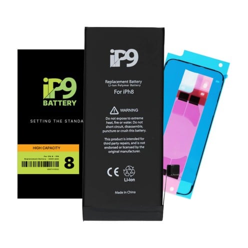 For iPhone 8 - Battery Replacement - 2220 mAh - iP9 - High Capacity