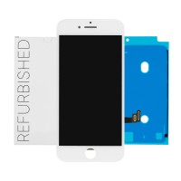 For iPhone 8 - SE (2020) - SE (2022) - LCD Screen Assembly - White - Refurbished