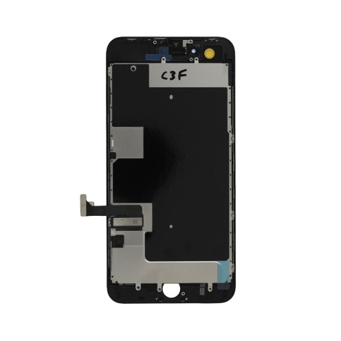 For iPhone 8 Plus - LCD Screen Assembly - Black - Refurbished - DTP Version