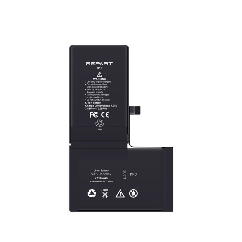 For iPhone X - Battery Replacement - 2716 mAh - REPART SELECT For iPhone X - Battery Replacement - 2716 mAh - REPART SELECT