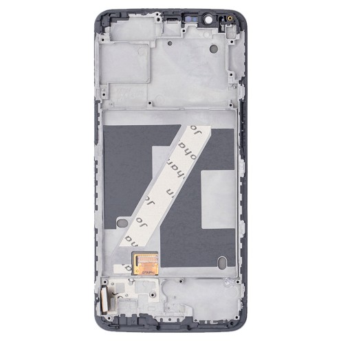 For OnePlus 5T - A5010 - OLED Screen Assembly with Frame - Black - Refurbished