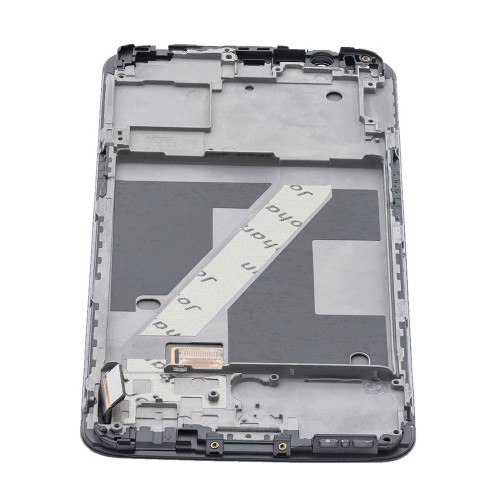 For OnePlus 5T - A5010 - OLED Screen Assembly with Frame - Black - Refurbished