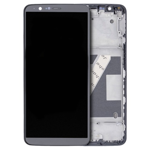 For OnePlus 5T - A5010 - OLED Screen Assembly with Frame - Black - Refurbished