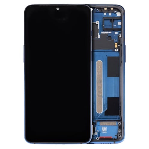 For OnePlus 7 - GM1901 - GM1903 - OLED Screen Assembly with Frame - Mirror Blue - Refurbished For OnePlus 7 - GM1901 - GM1903 - OLED Screen Assembly with Frame - Mirror Blue - Refurbished