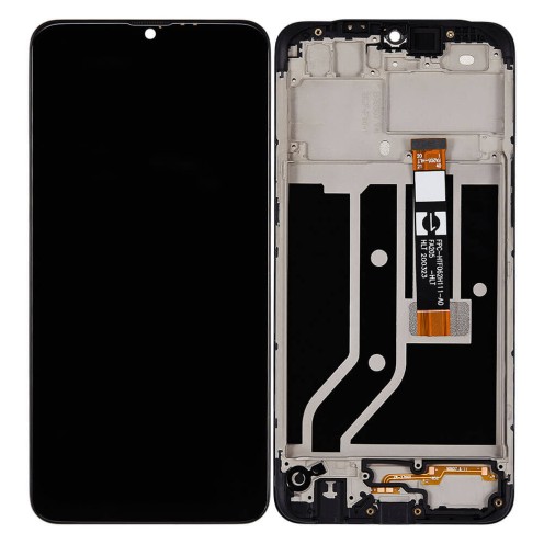 For Oppo A5S - A7 - A12 - Real Me 3 - Real Me 3i - Screen Assembly With Frame - Refurbished