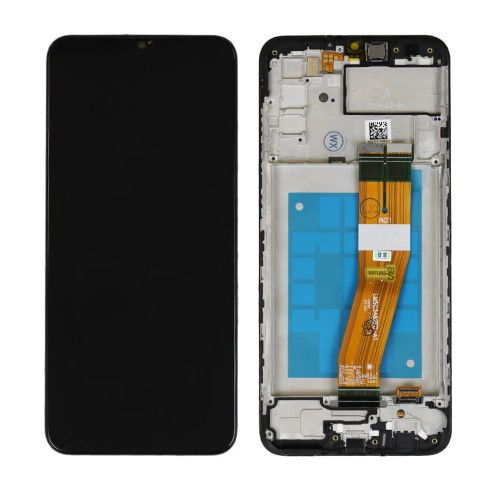 For Samsung Galaxy A02s - SM-A025F - Screen Assembly With Frame - Refurbished