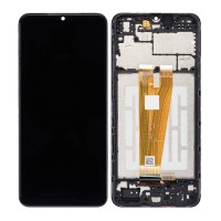 For Samsung Galaxy A04 - SM-A045 - Screen Assembly With Frame - Refurbished
