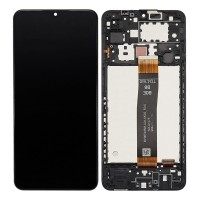 For Samsung Galaxy A12 Nacho - SM-A127 - Screen Assembly With Frame - Refurbished