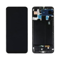 For Samsung Galaxy A50 - SM-A505 - Screen Assembly With Frame - Refurbished