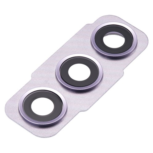 For Samsung Galaxy S21 FE - SM-G990 - Rear Camera Glass Lens With Bezel & Adhesive - Lavender For Samsung Galaxy S21 FE - SM-G990 - Rear Camera Glass Lens With Bezel & Adhesive - Lavender