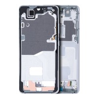 For Samsung Galaxy S21 Ultra - SM-G998 - Mid-Frame Housing - Phantom Silver For Samsung Galaxy S21 Ultra - SM-G998 - Mid-Frame Housing - Phantom Silver