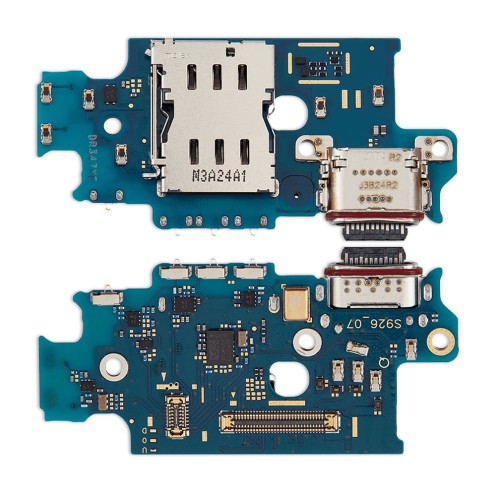 For Samsung Galaxy S24 Plus - SM-S926U - Charging Port Board With SIM Reader - US Version Only - Aftermarket For Samsung Galaxy S24 Plus - SM-S926U - Charging Port Board With SIM Reader - US Version Only - Aftermarket