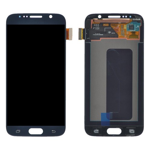 For Samsung Galaxy S6 - SM-G920F - Screen Assembly - Black Sapphire - Refurbished