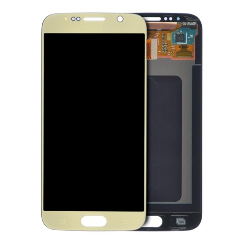 For Samsung Galaxy S6 - SM-G920F - Screen Assembly - Gold Titanium - Refurbished