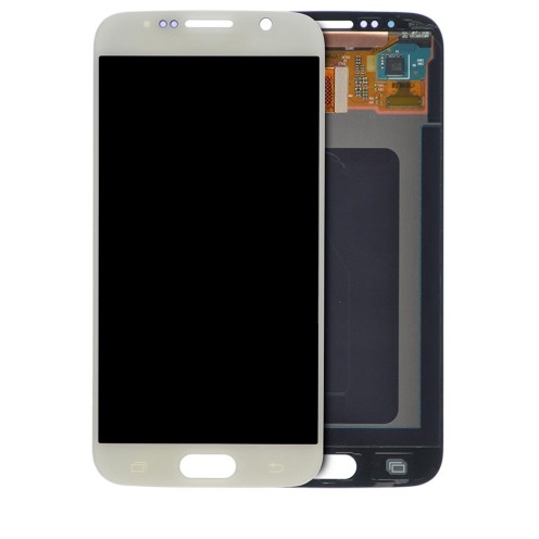 For Samsung Galaxy S6 - SM-G920F - Screen Assembly - White Pearl - Refurbished